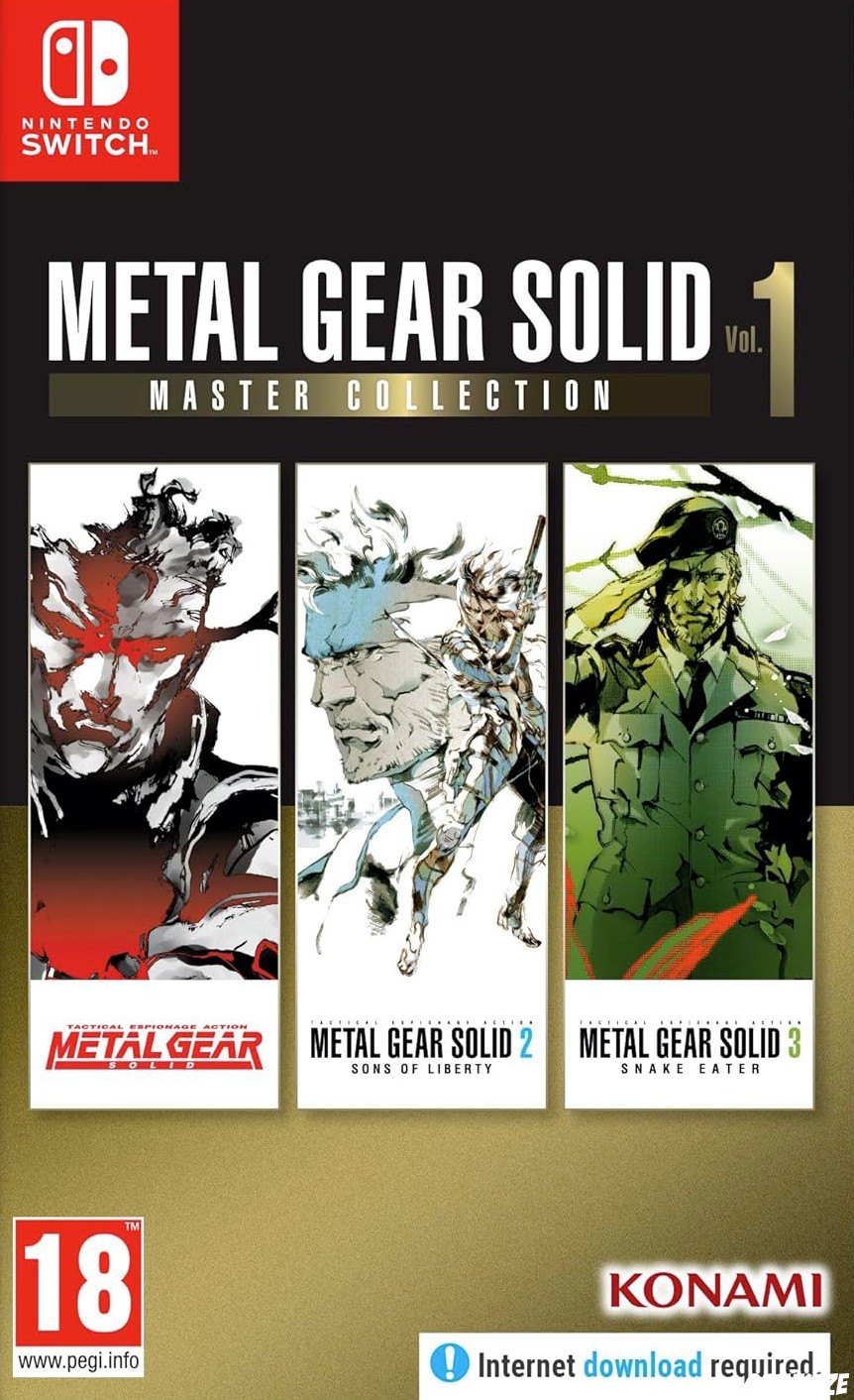 cover Metal Gear Solid : Master Collection Vol. 1 switch