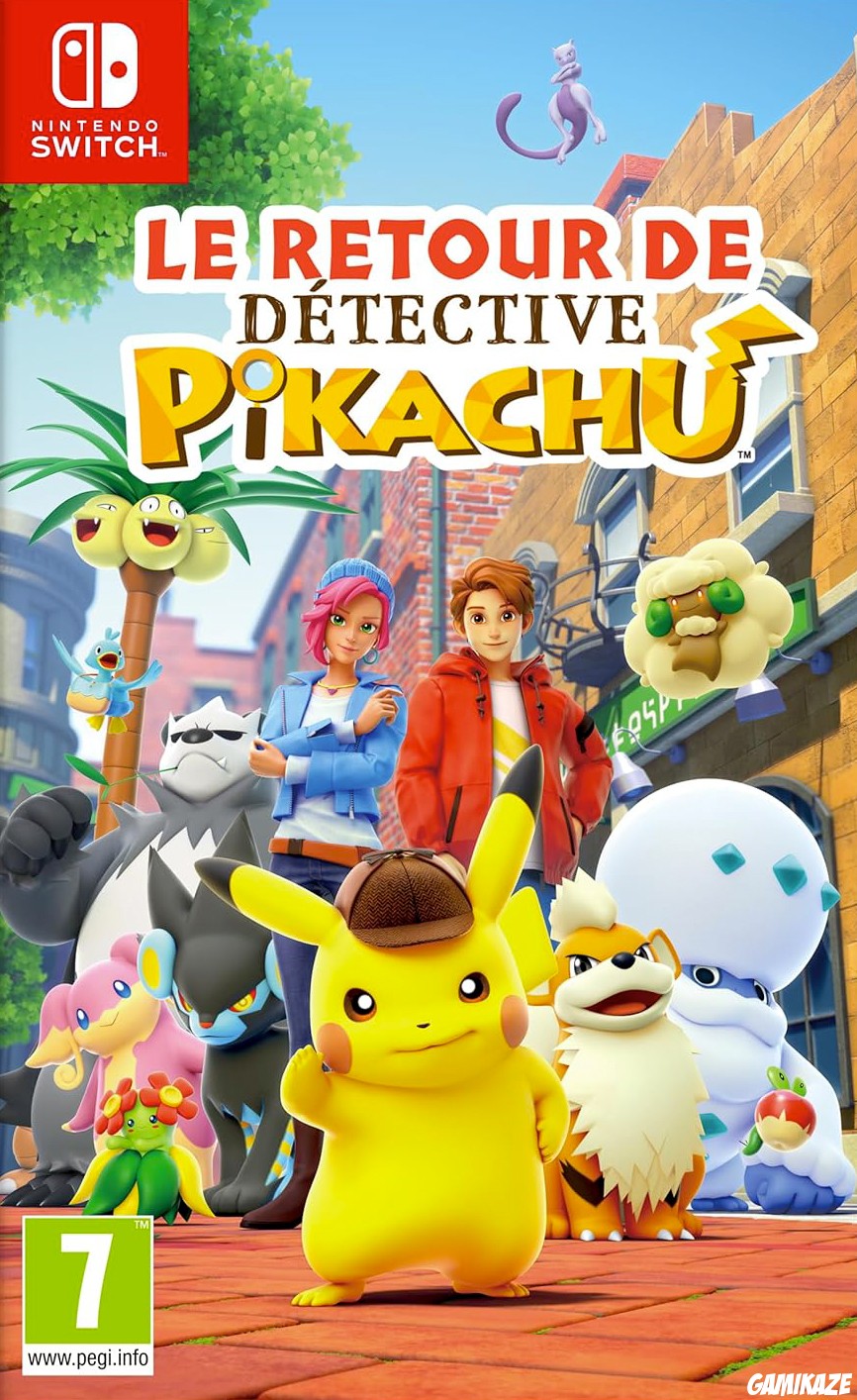 cover Le retour de Détective Pikachu switch