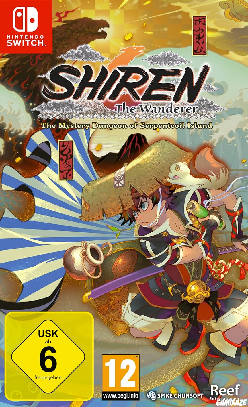 cover Shiren the Wanderer : The Mystery Dungeon of Serpentcoil Island switch