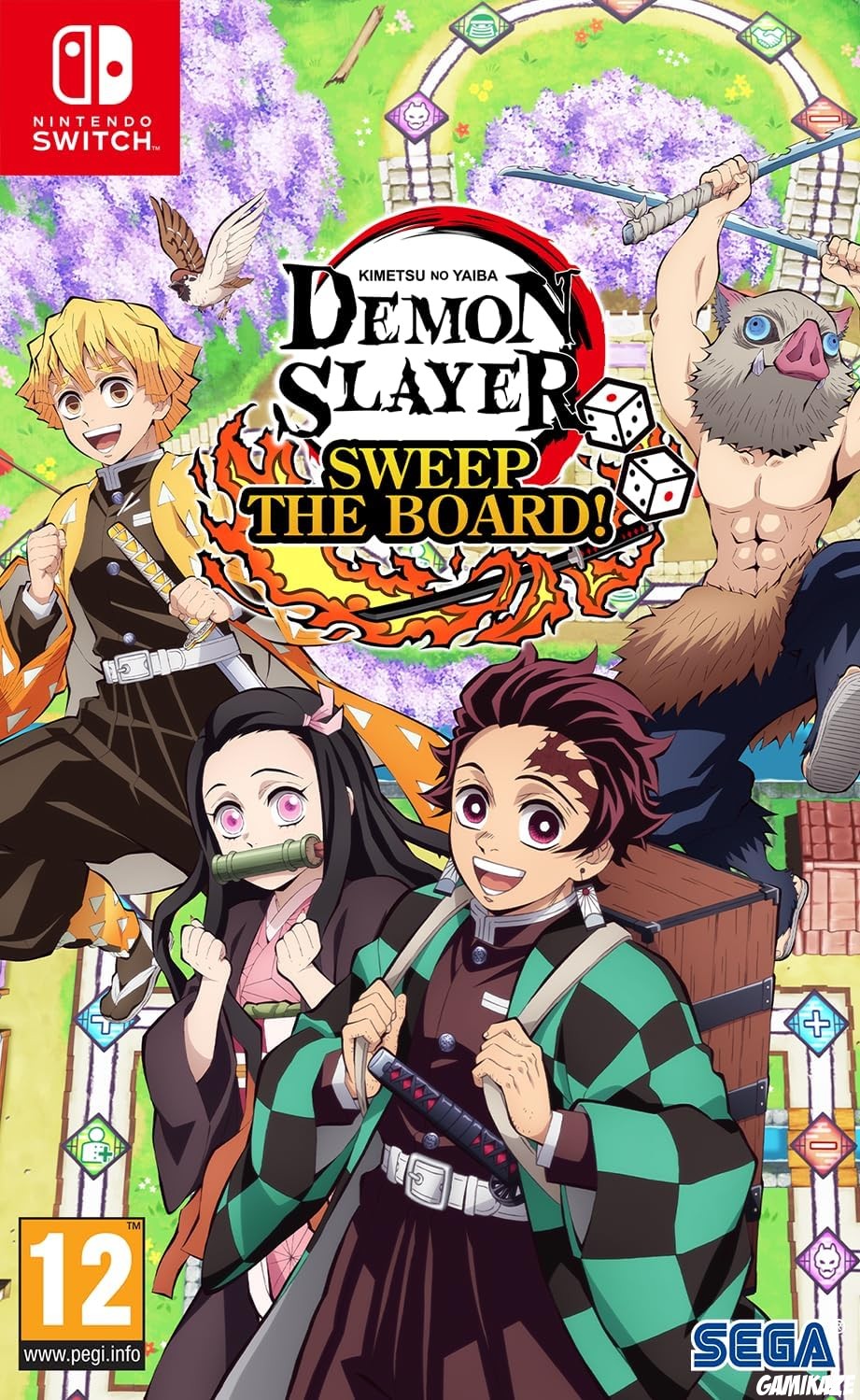 cover Demon Slayer -Kimetsu no Yaiba- Sweep the Board! switch