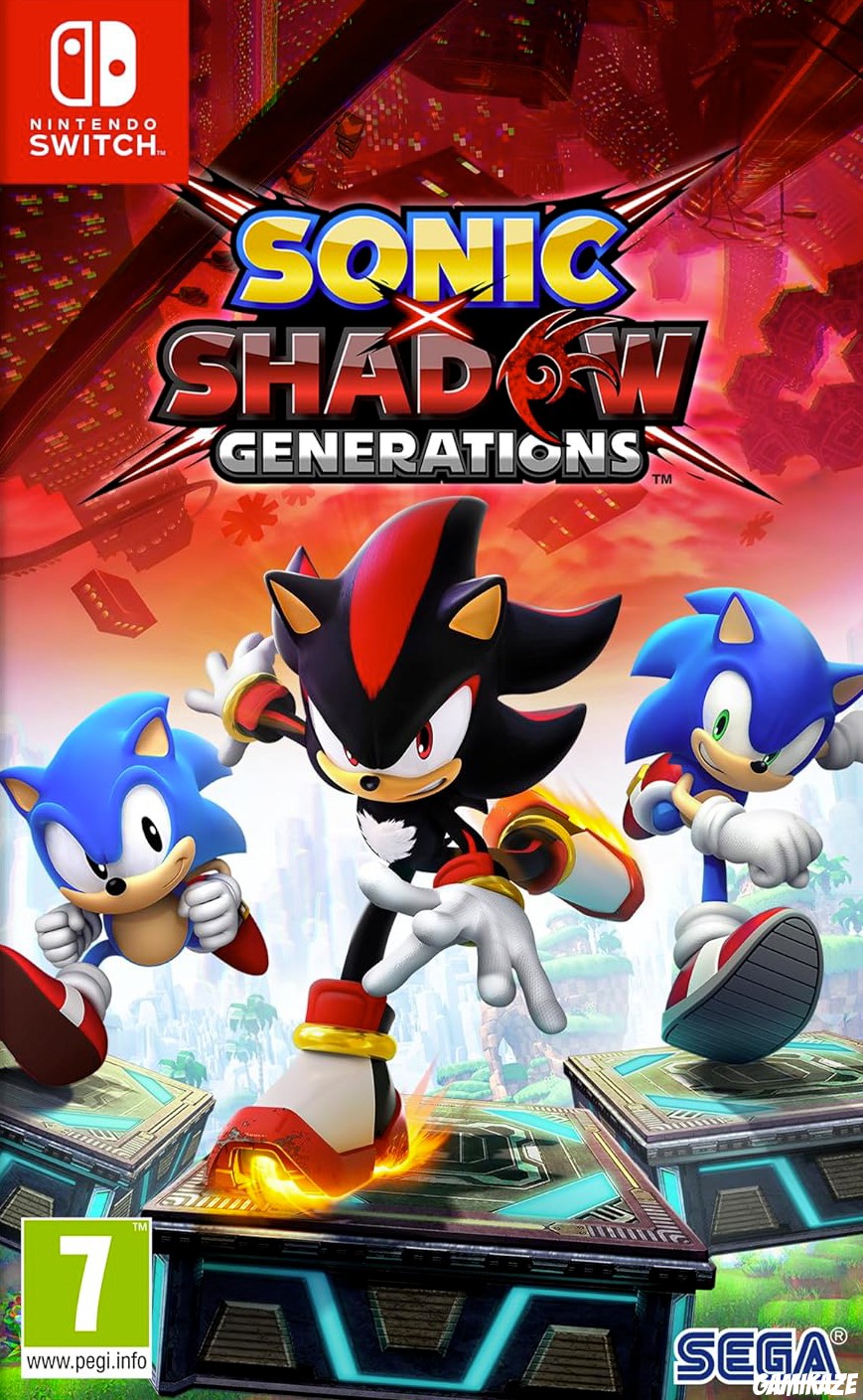 cover Sonic X Shadow Generations switch