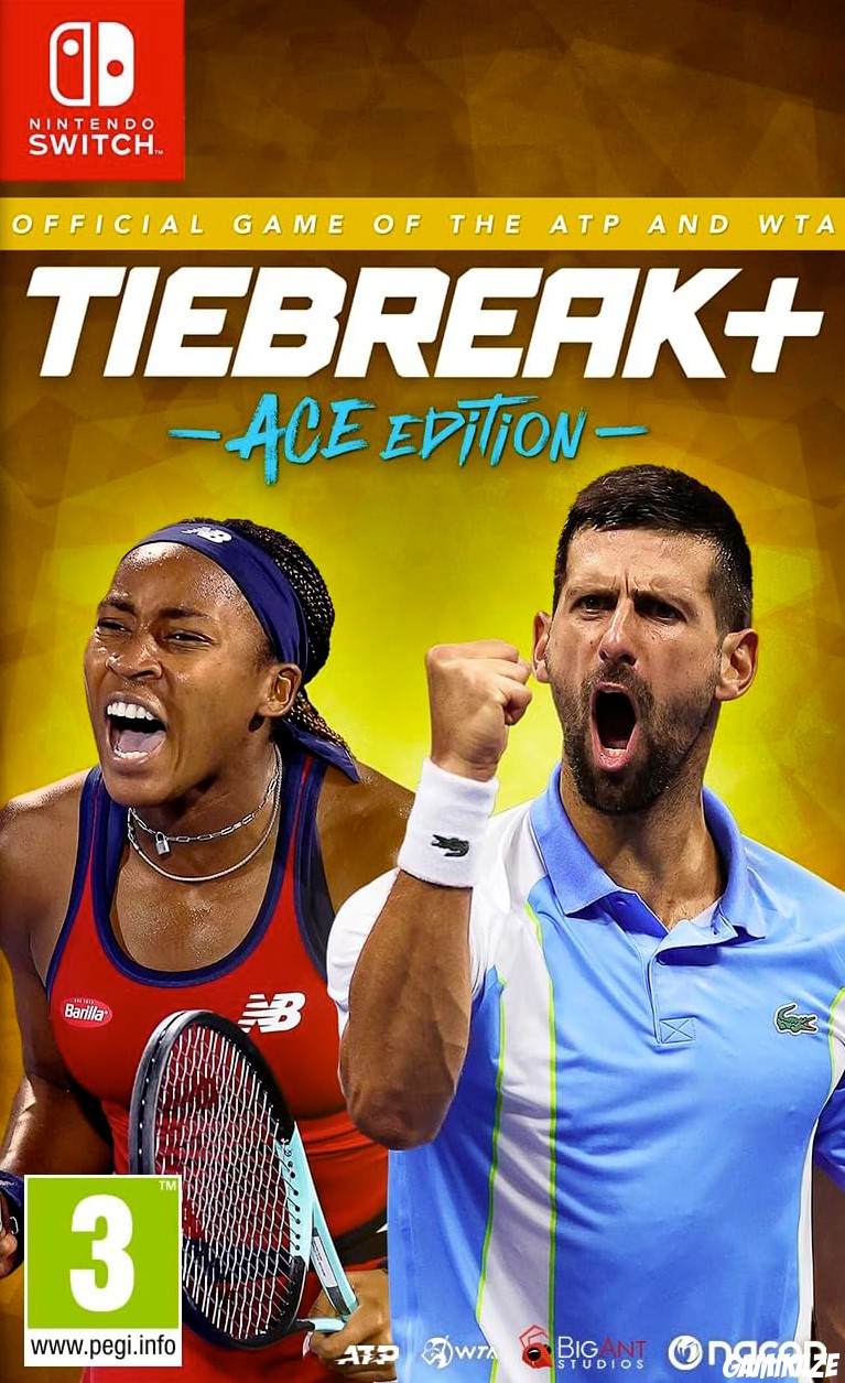 cover TIEBREAK+: Official Game of the ATP and WTA switch