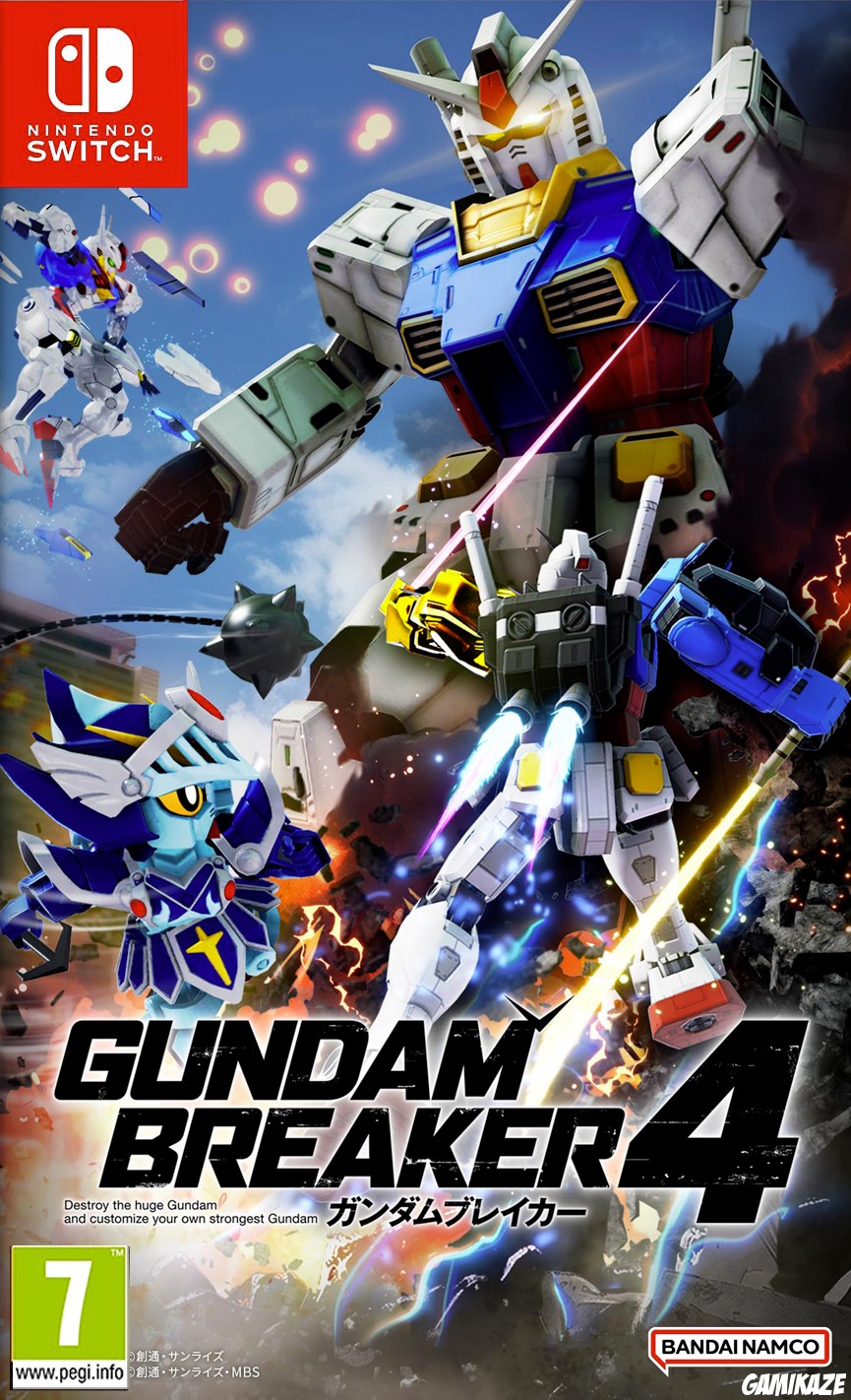 cover Gundam Breaker 4 switch
