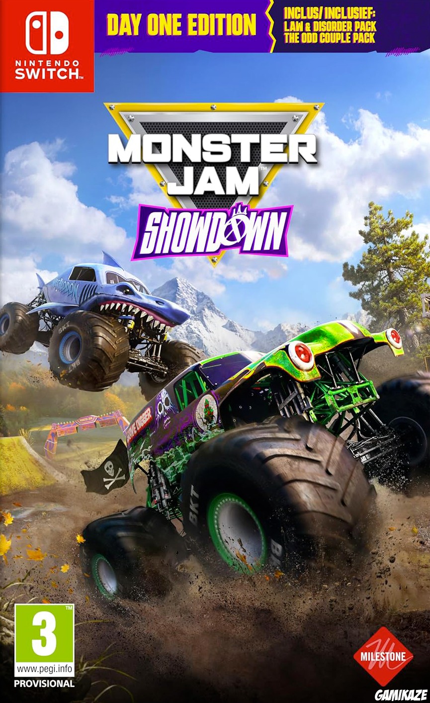 cover Monster Jam Showdown switch