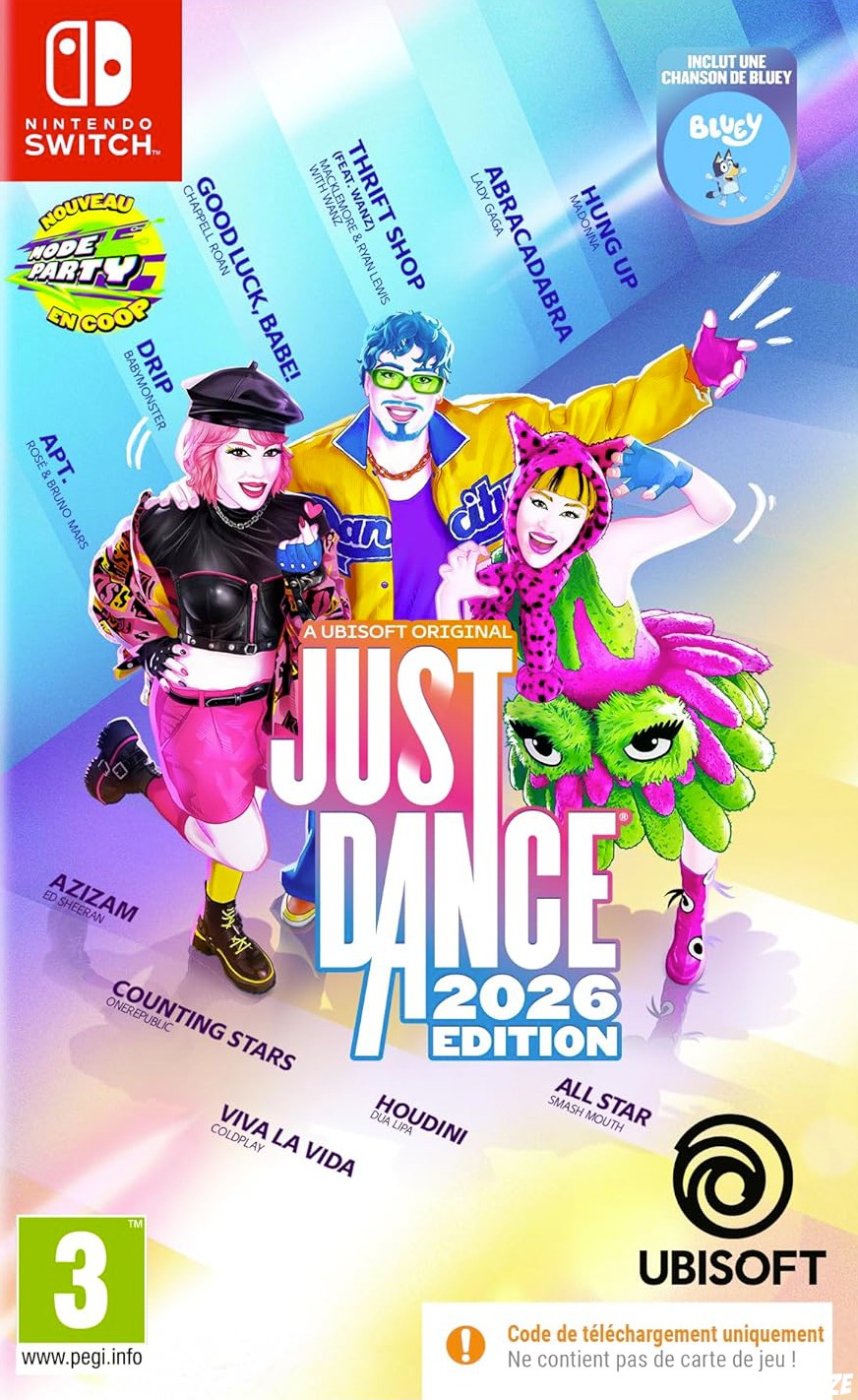 cover Just Dance 2026 switch
