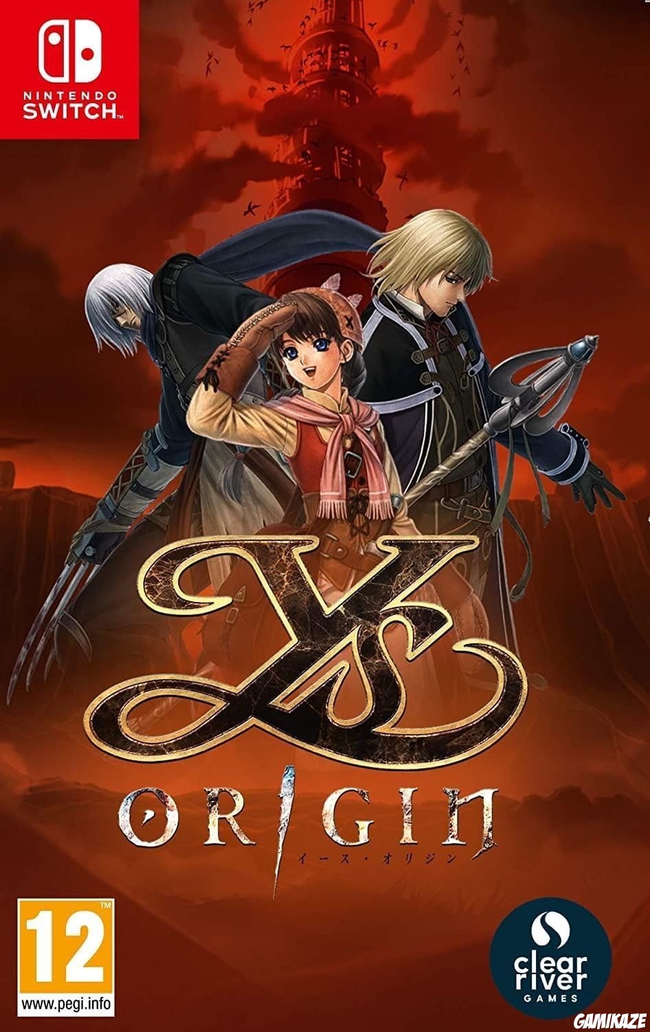 cover Ys Origin switch