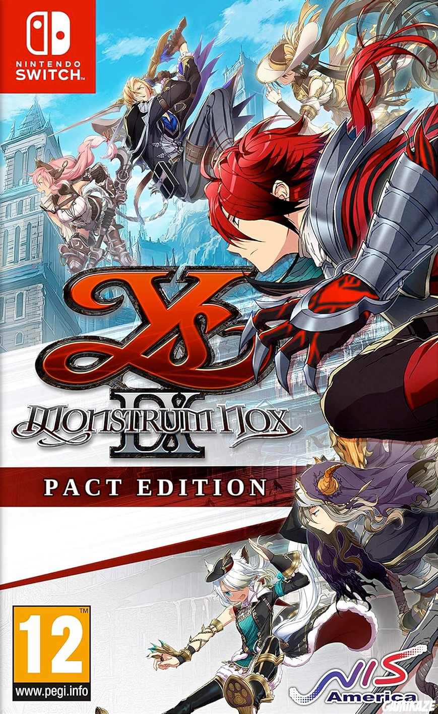 cover Ys IX: Monstrum Nox switch