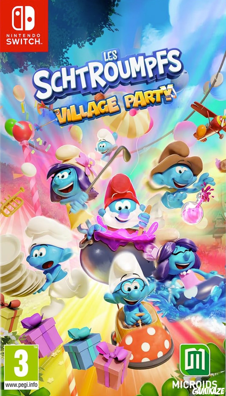 game saga Schtroumpfs Les Schtroumpfs Village Party