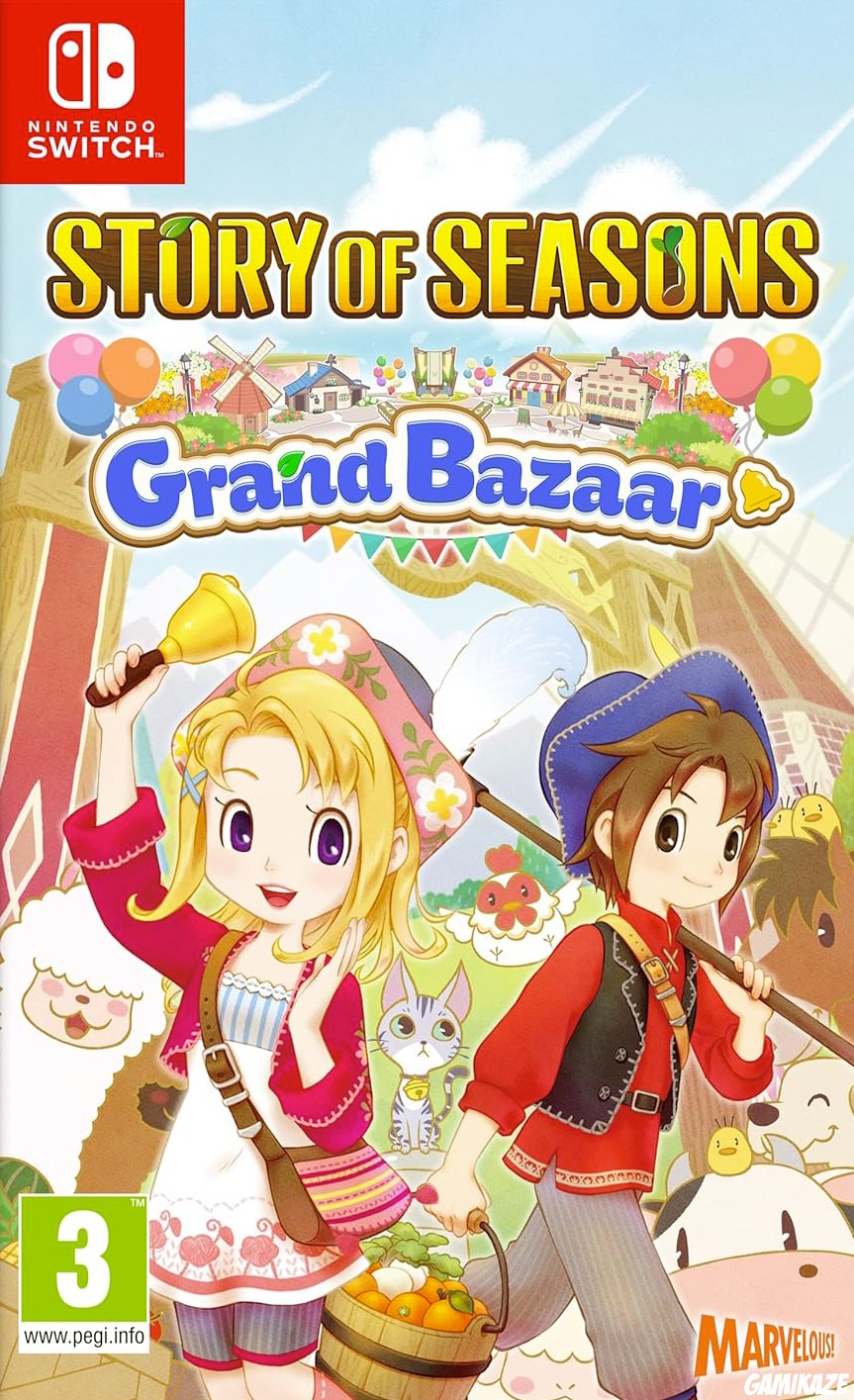 cover Story of Seasons : Grand Bazaar switch