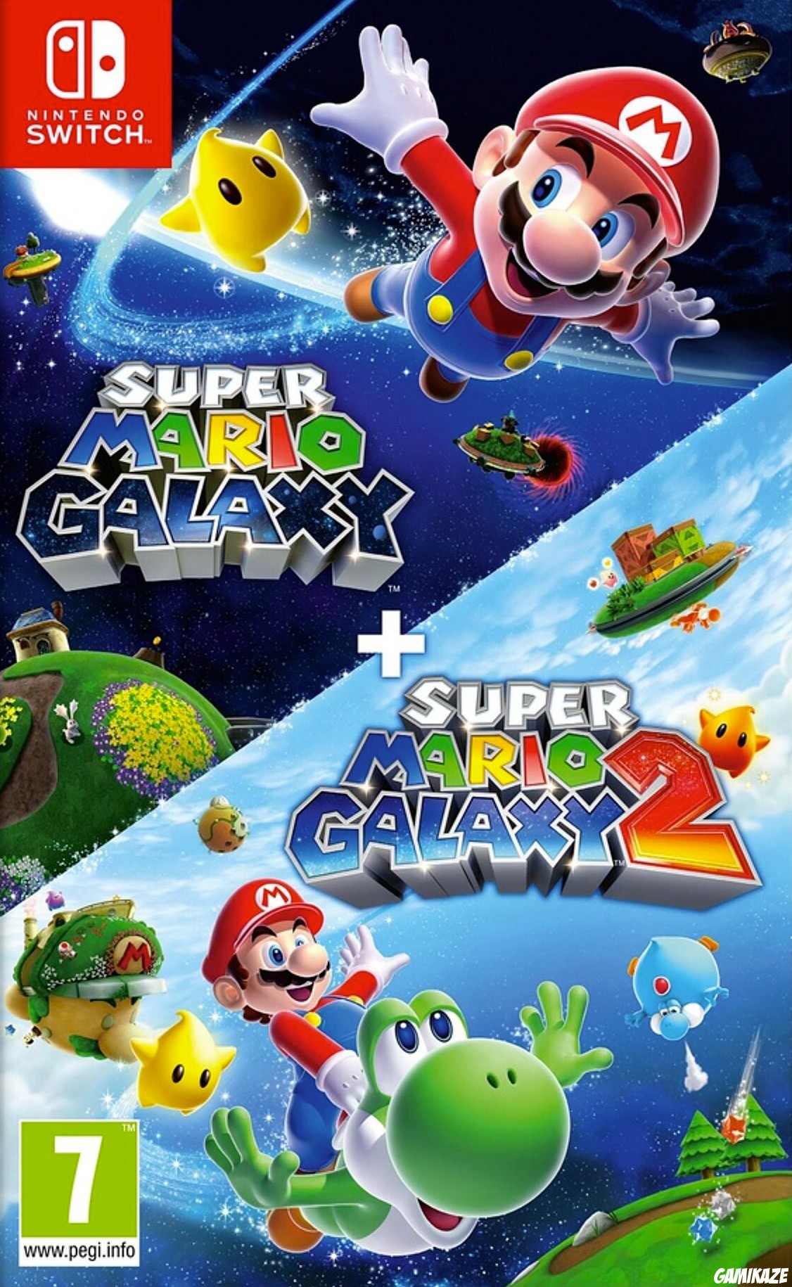 cover Super Mario Galaxy + Super Mario Galaxy 2 switch
