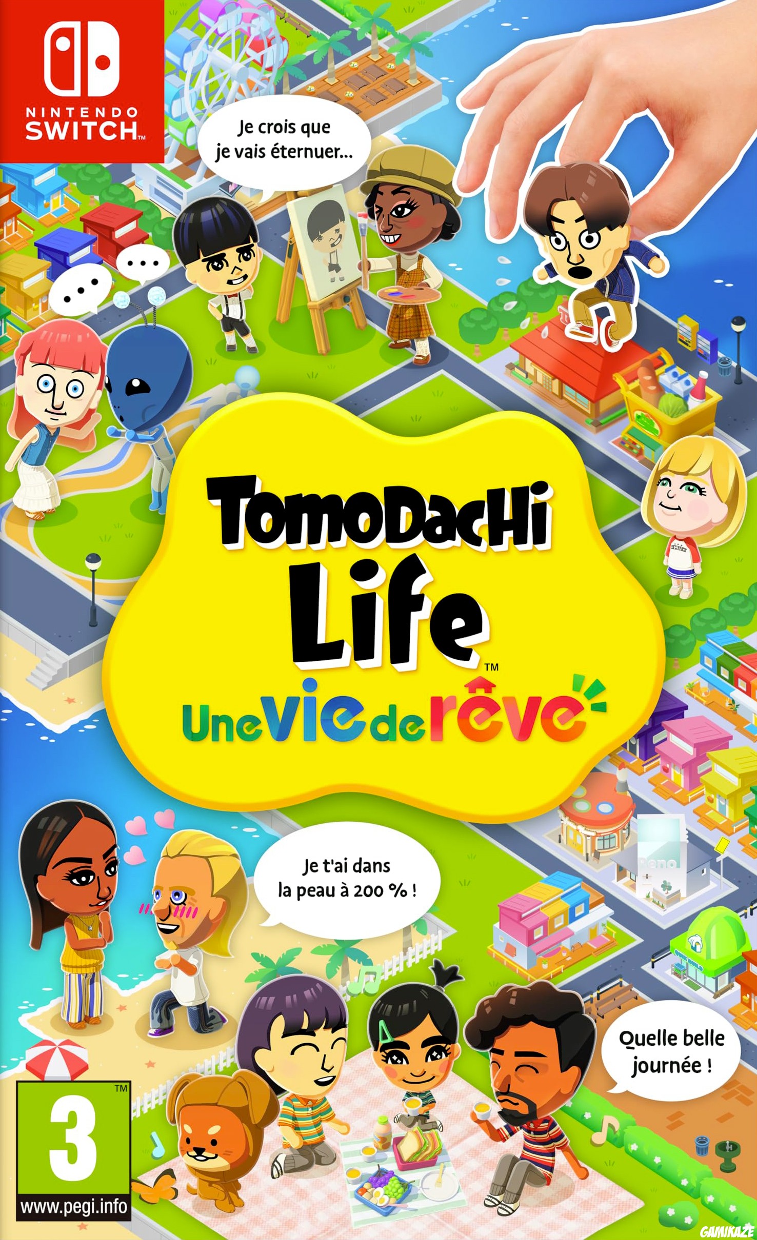 cover Tomodachi Life : Une vie de rêve switch
