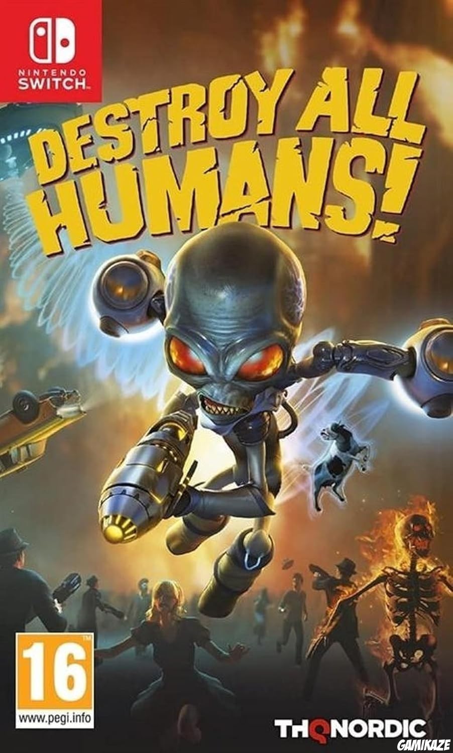 cover Destroy All Humans ! switch