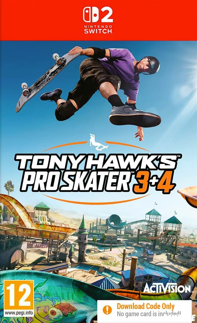 cover Tony Hawk's Pro Skater 3 + 4 switch2
