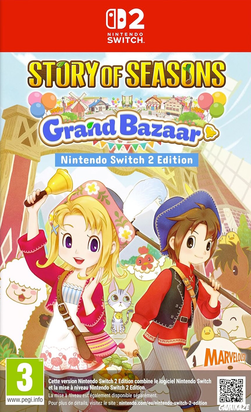 cover Story of Seasons : Grand Bazaar switch2