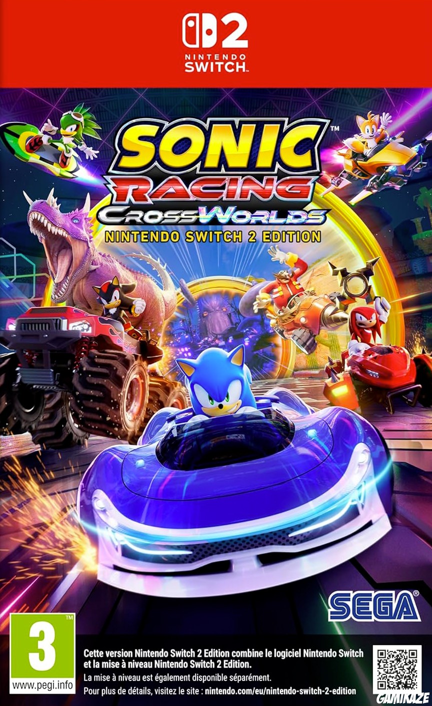 cover Sonic Racing : CrossWorlds switch2
