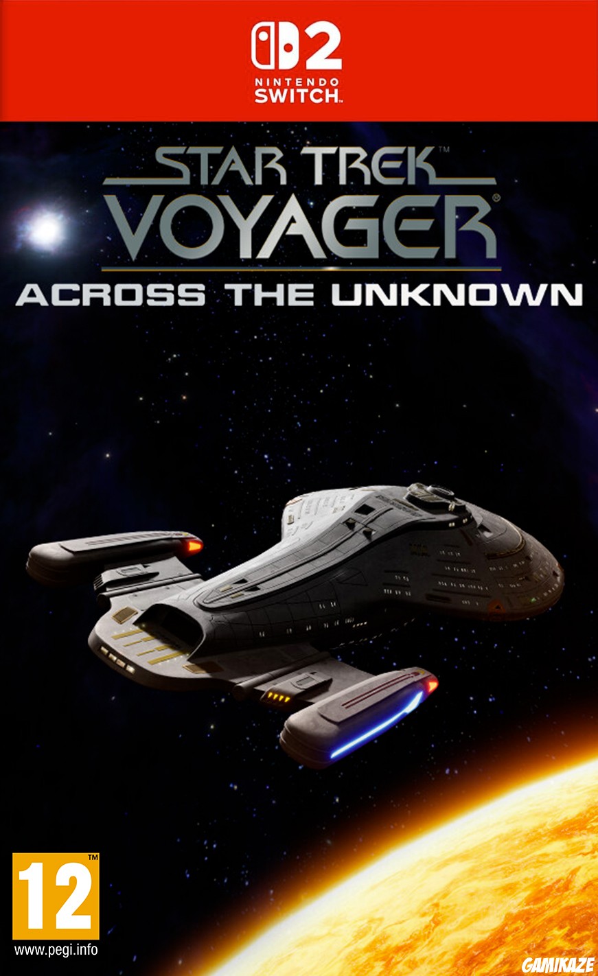 cover Star Trek Voyager : Across the Unknown switch2
