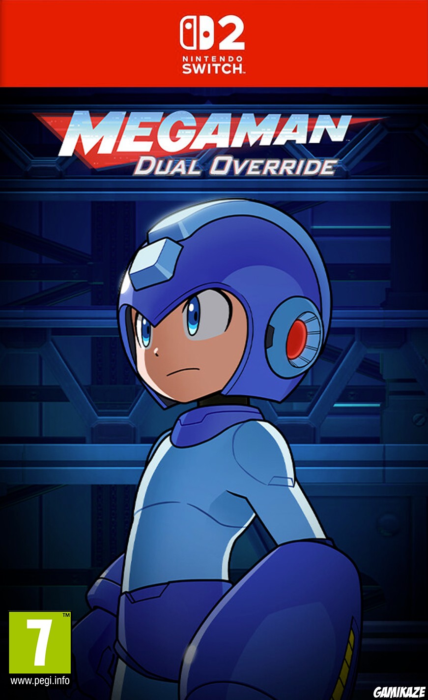 cover Mega Man: Dual Override switch2
