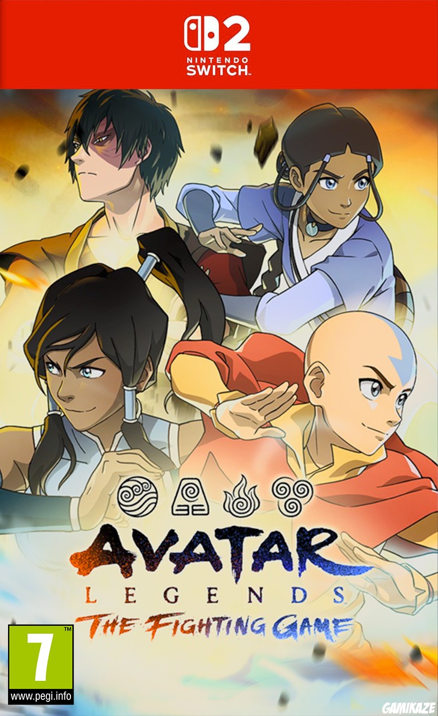 cover Avatar Legends : The Fighting Game switch2