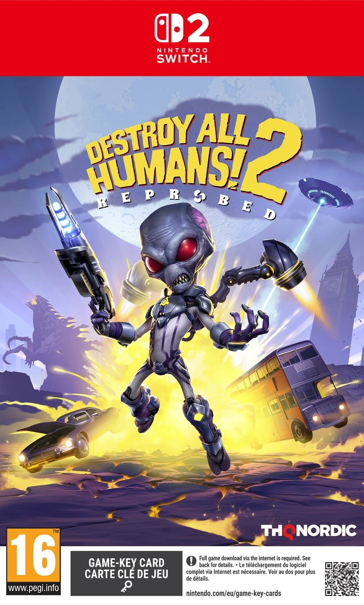 cover Destroy All Humans! 2 - Reprobed switch2