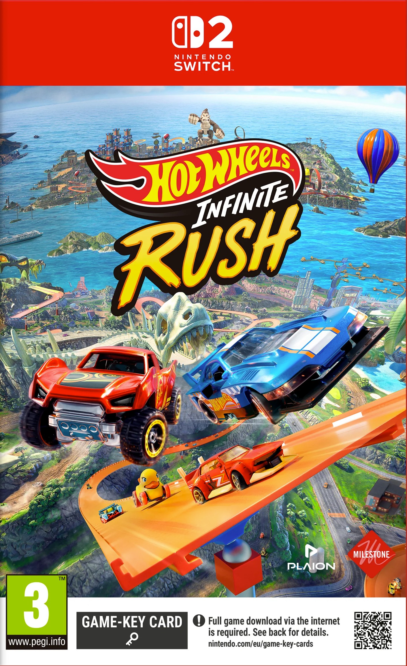 cover Hot Wheels Infinite Rush switch2