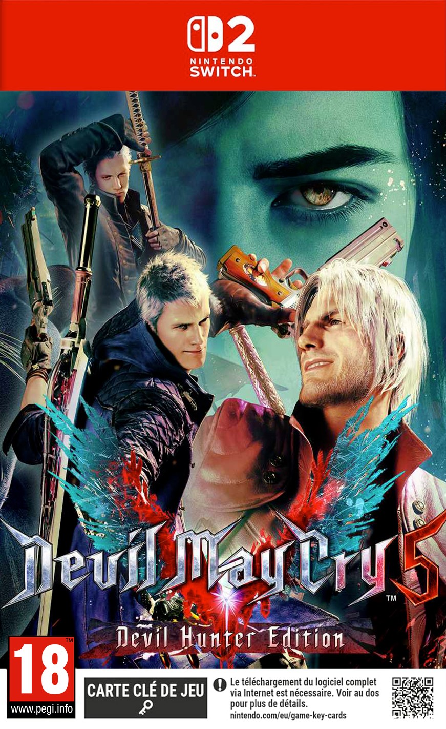 cover Devil May Cry 5 Devil Hunter Edition switch2
