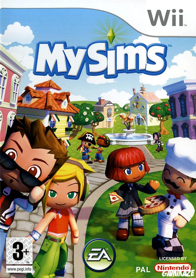 cover MySims wii