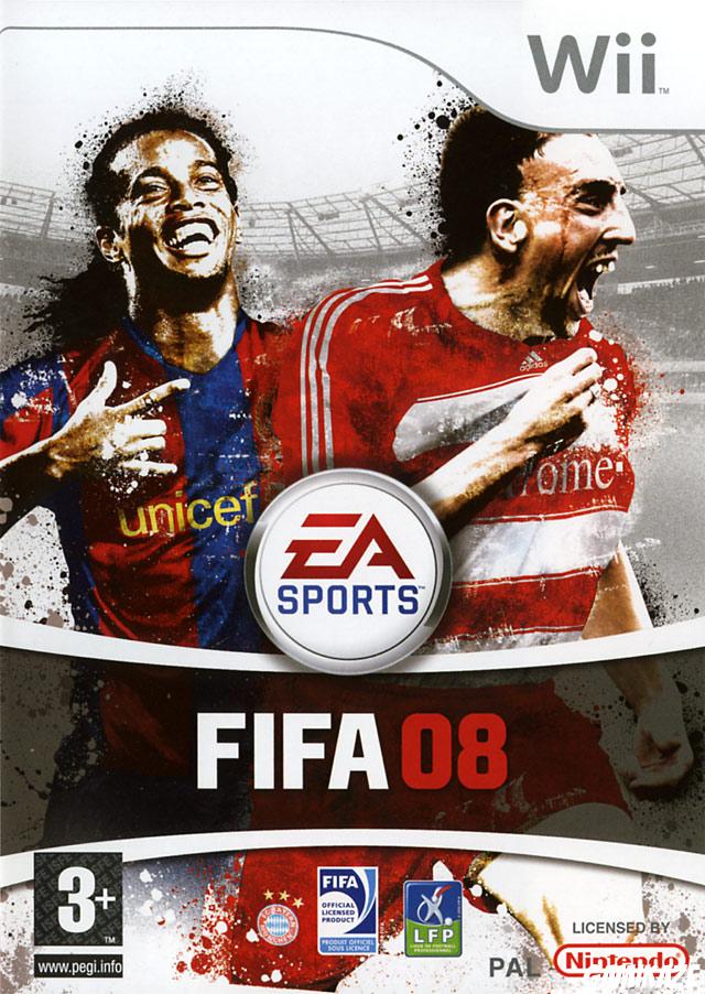 cover FIFA 08 wii