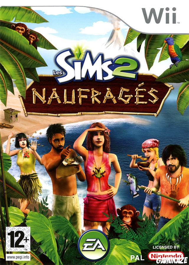 cover Les Sims 2 : Naufragés wii