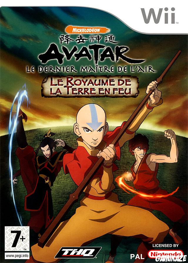 cover Avatar : Le Dernier Maître de l'Air : Le Royaume de la Terre en Feu wii