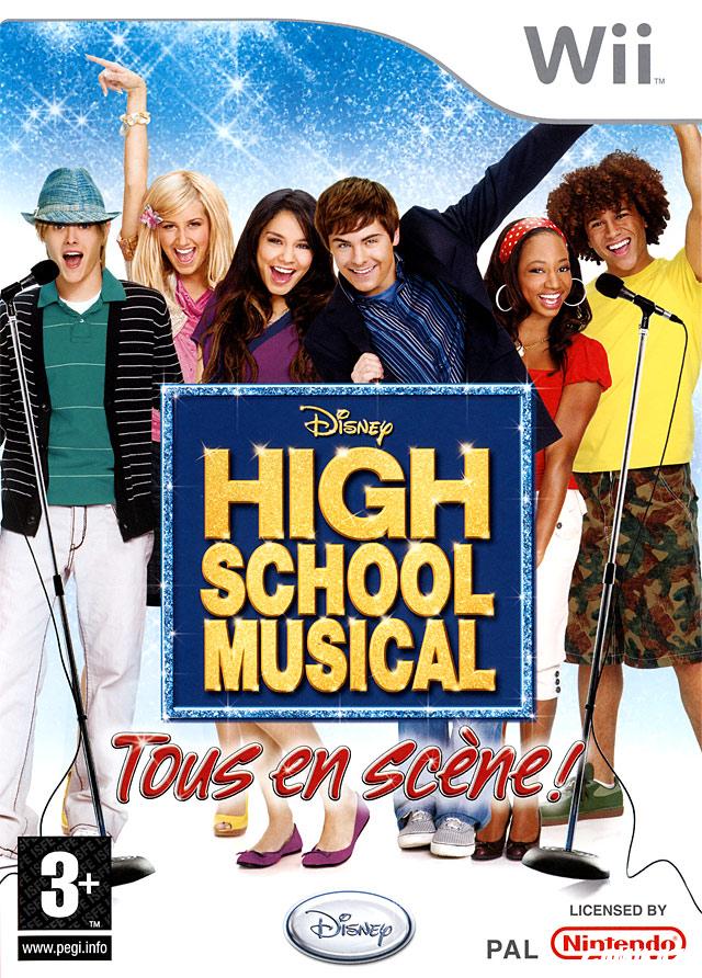 cover High School Musical : Tous en Scene ! wii