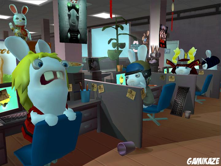 Rayman contre les Lapins encore plus Crétins