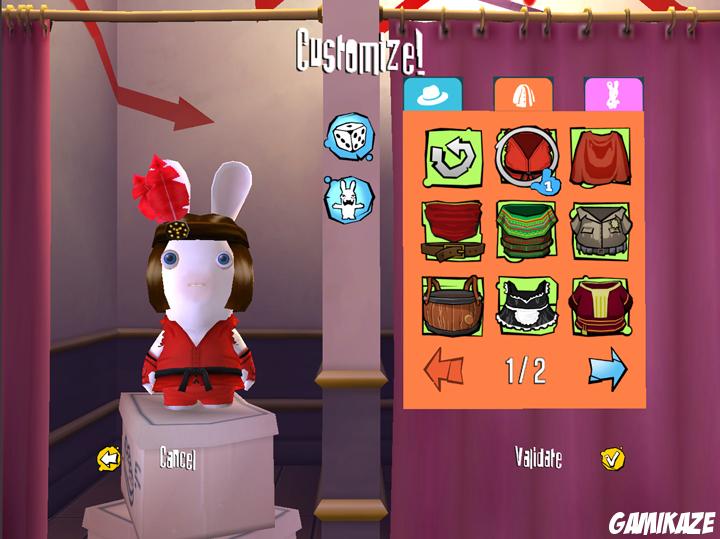 Rayman contre les Lapins encore plus Crétins