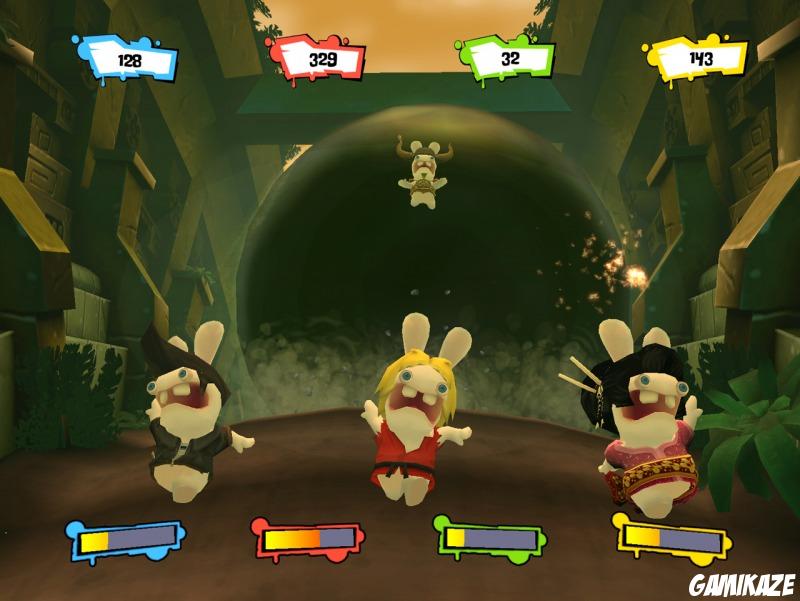 Rayman contre les Lapins encore plus Crétins