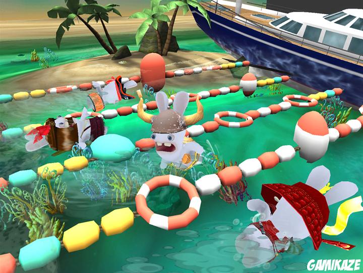 Rayman contre les Lapins encore plus Crétins