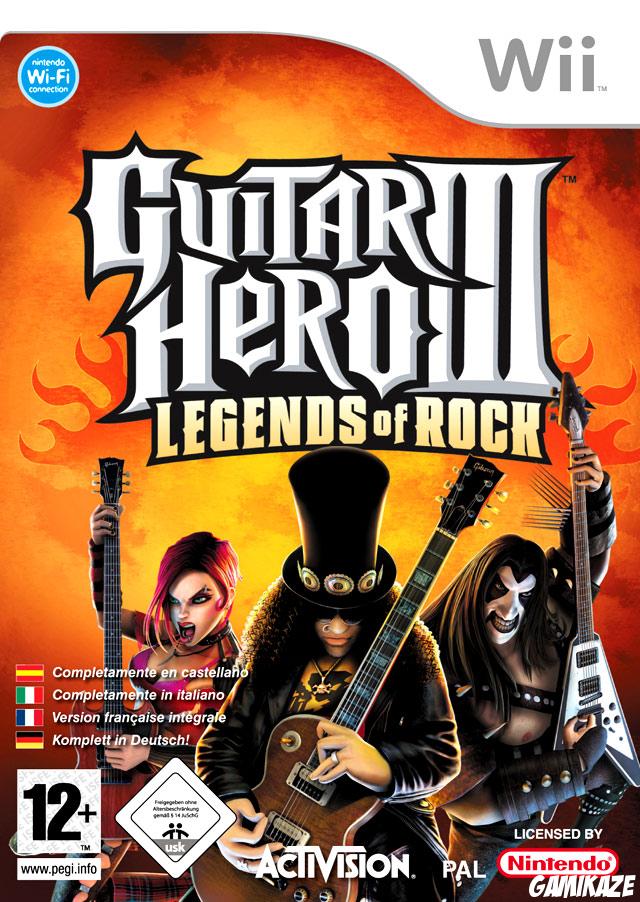 cover Guitar Hero III : Legends of Rock wii