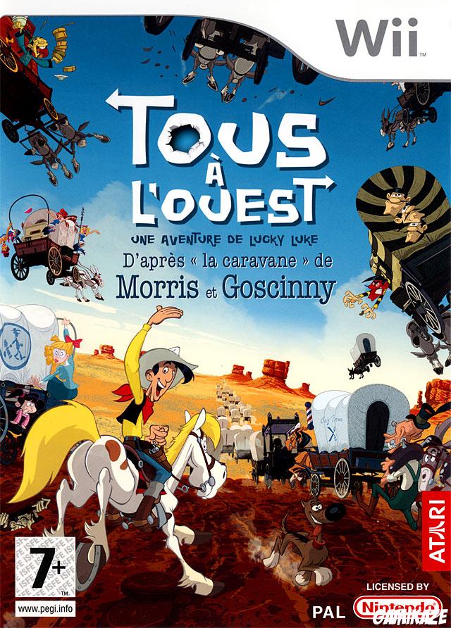 cover Lucky Luke : Tous à  l'Ouest wii