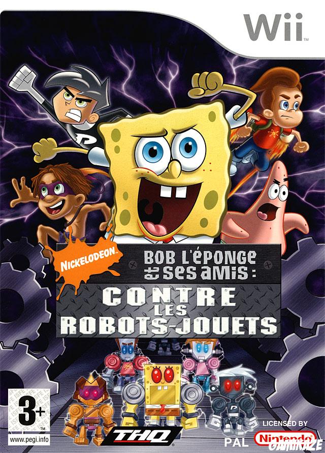 cover Bob l'Eponge et ses Amis : Contre les Robots-Jouets wii