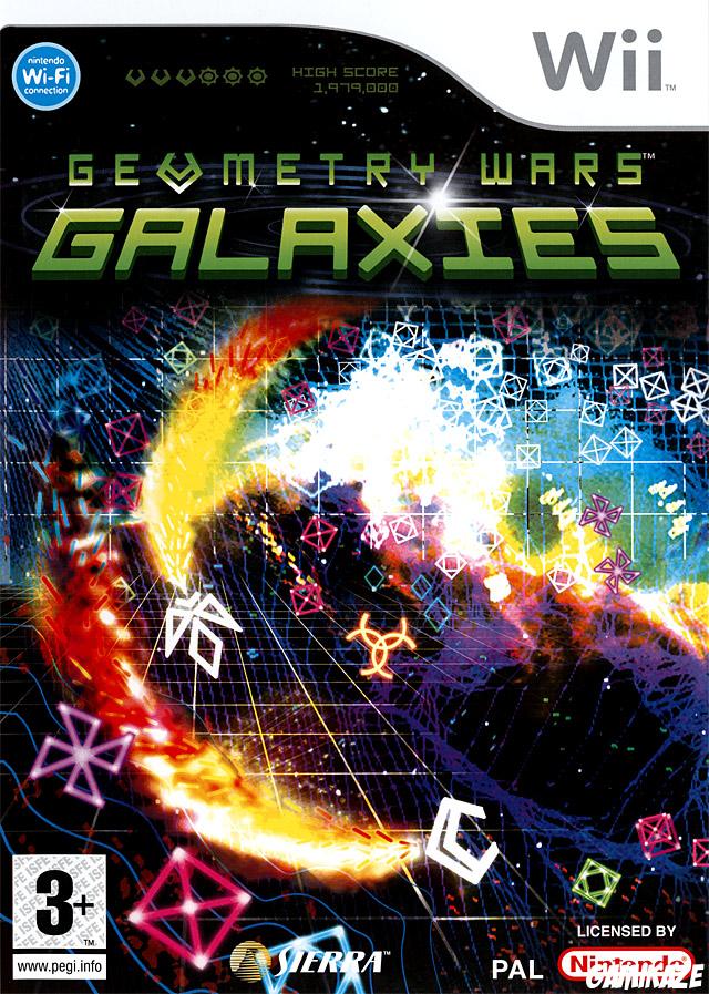 cover Geometry Wars Galaxies wii
