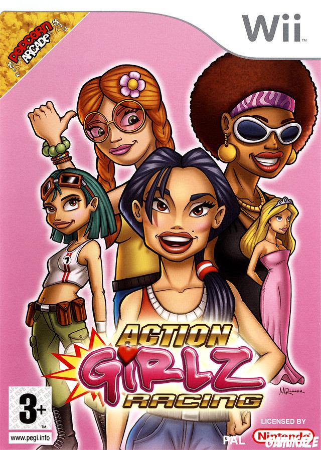 cover Action Girlz Racing wii