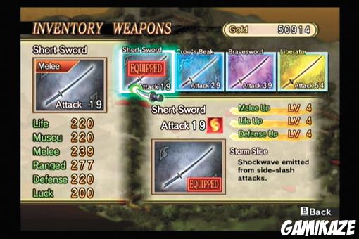Samurai Warriors : Katana