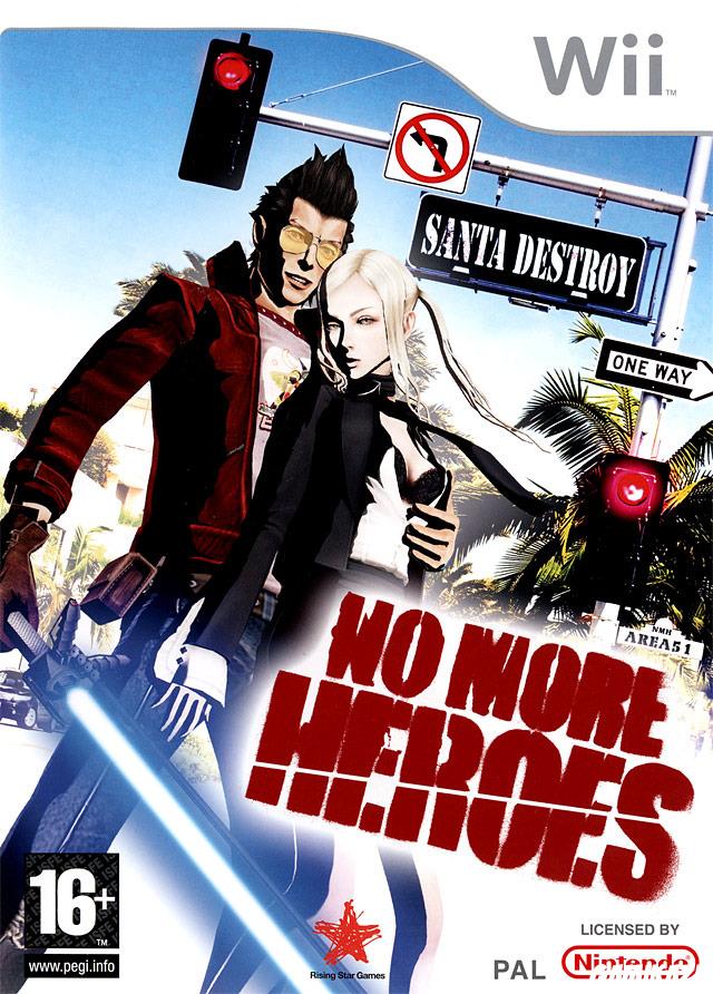 cover No More Heroes wii