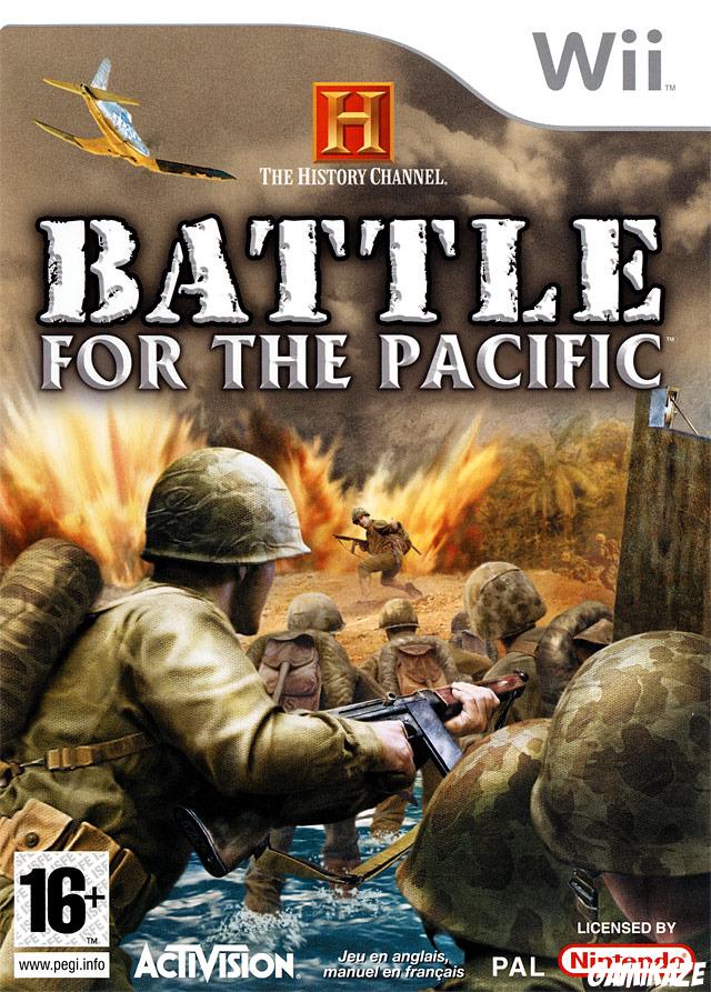 cover History Channel : Battle for the Pacific wii