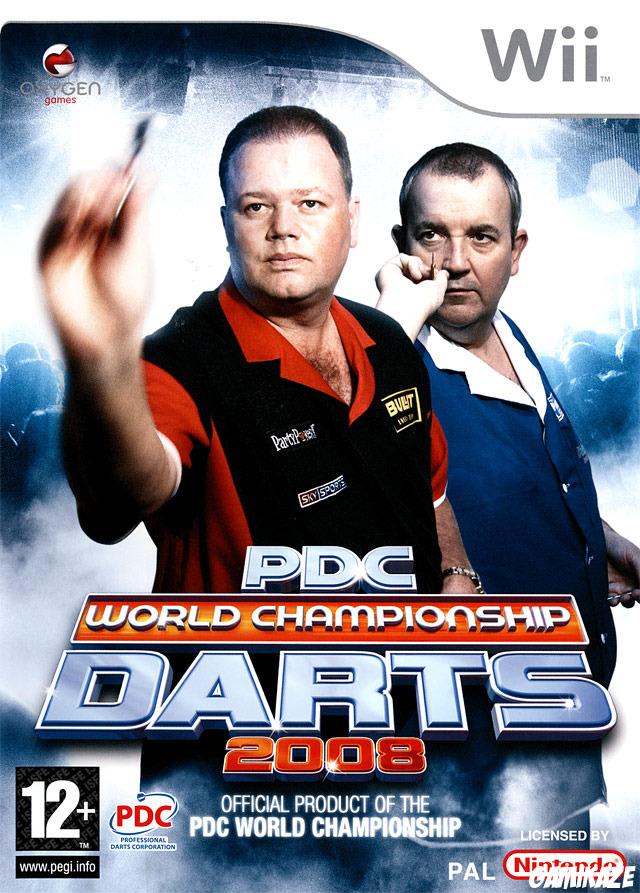 cover PDC World Championship Darts 2008 wii