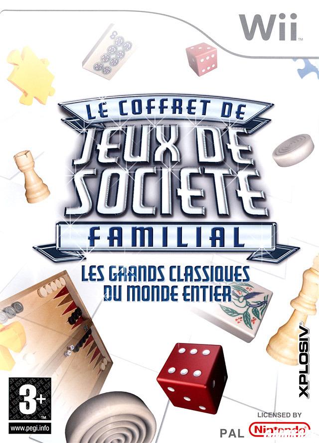 cover Le Coffret De Jeux De Societe Familial wii