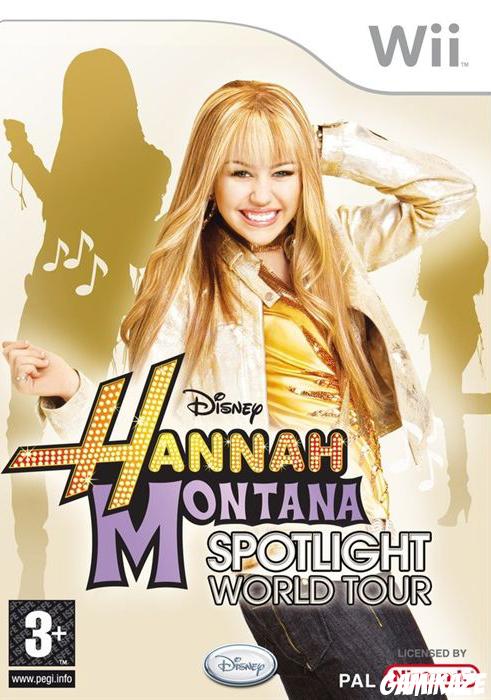 cover Hannah Montana : En Tournée Mondiale wii