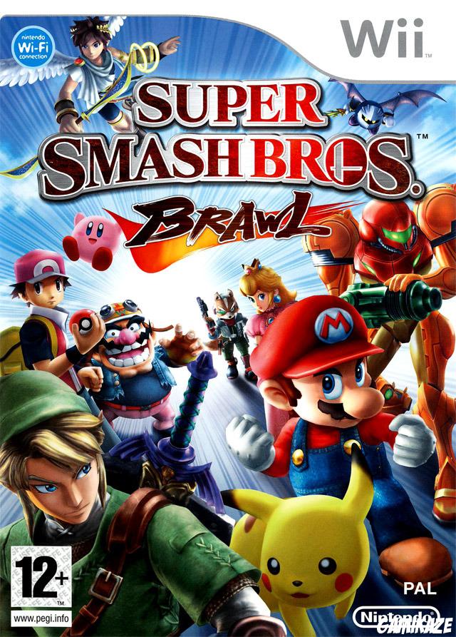 cover Super Smash Bros Brawl wii