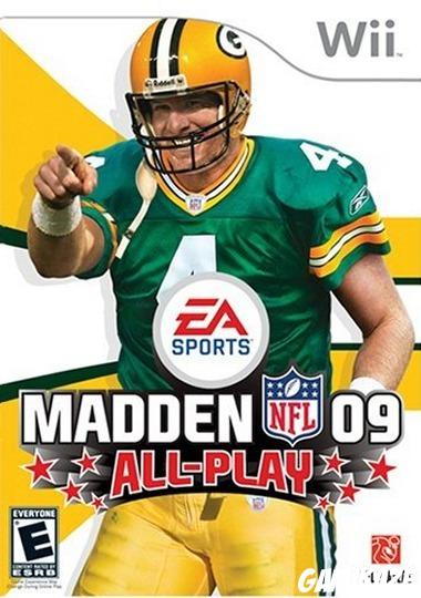 cover Madden NFL 09 All-Play wii