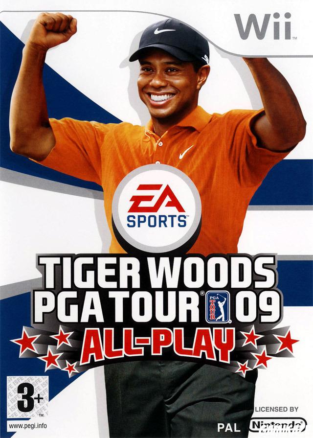 cover Tiger Woods PGA Tour 09 All-Play wii