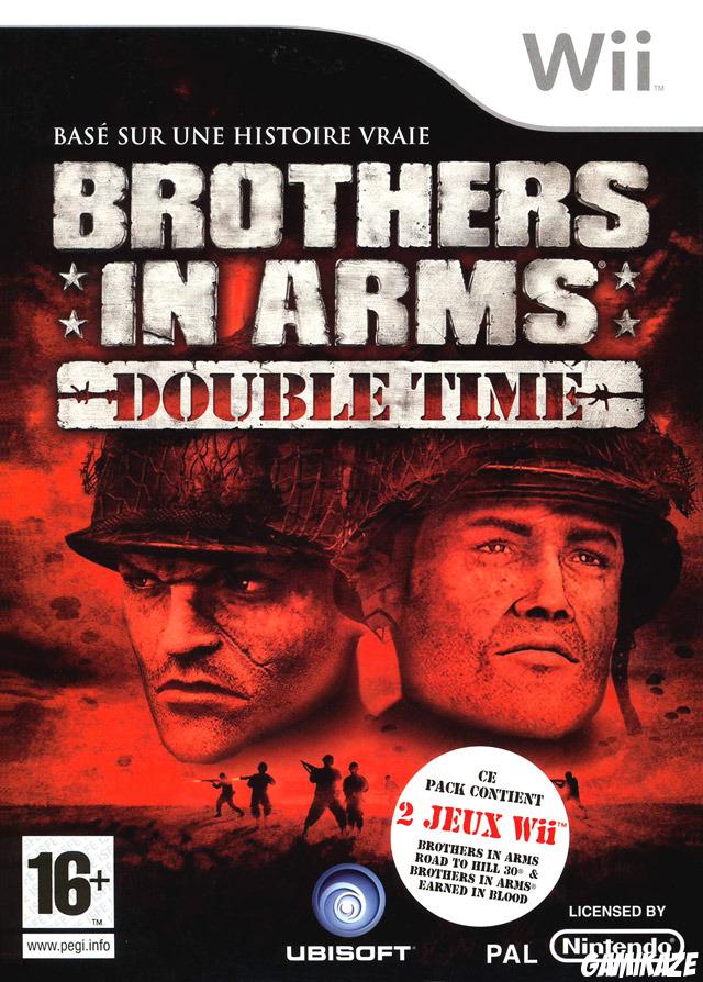 cover Brothers in Arms : Double Time wii