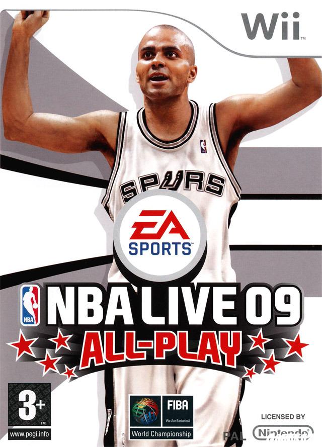 cover NBA Live 09 All-Play wii